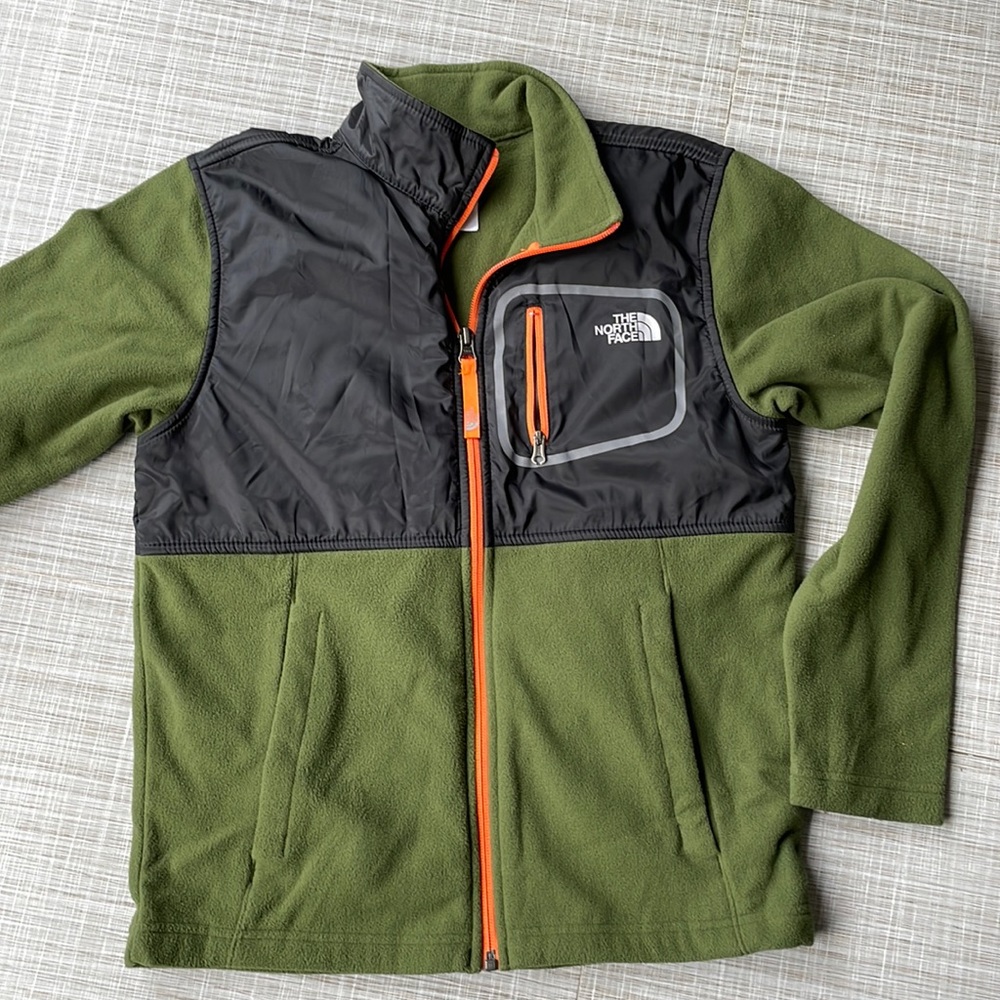 Boys north Face Fleece zip jacket
